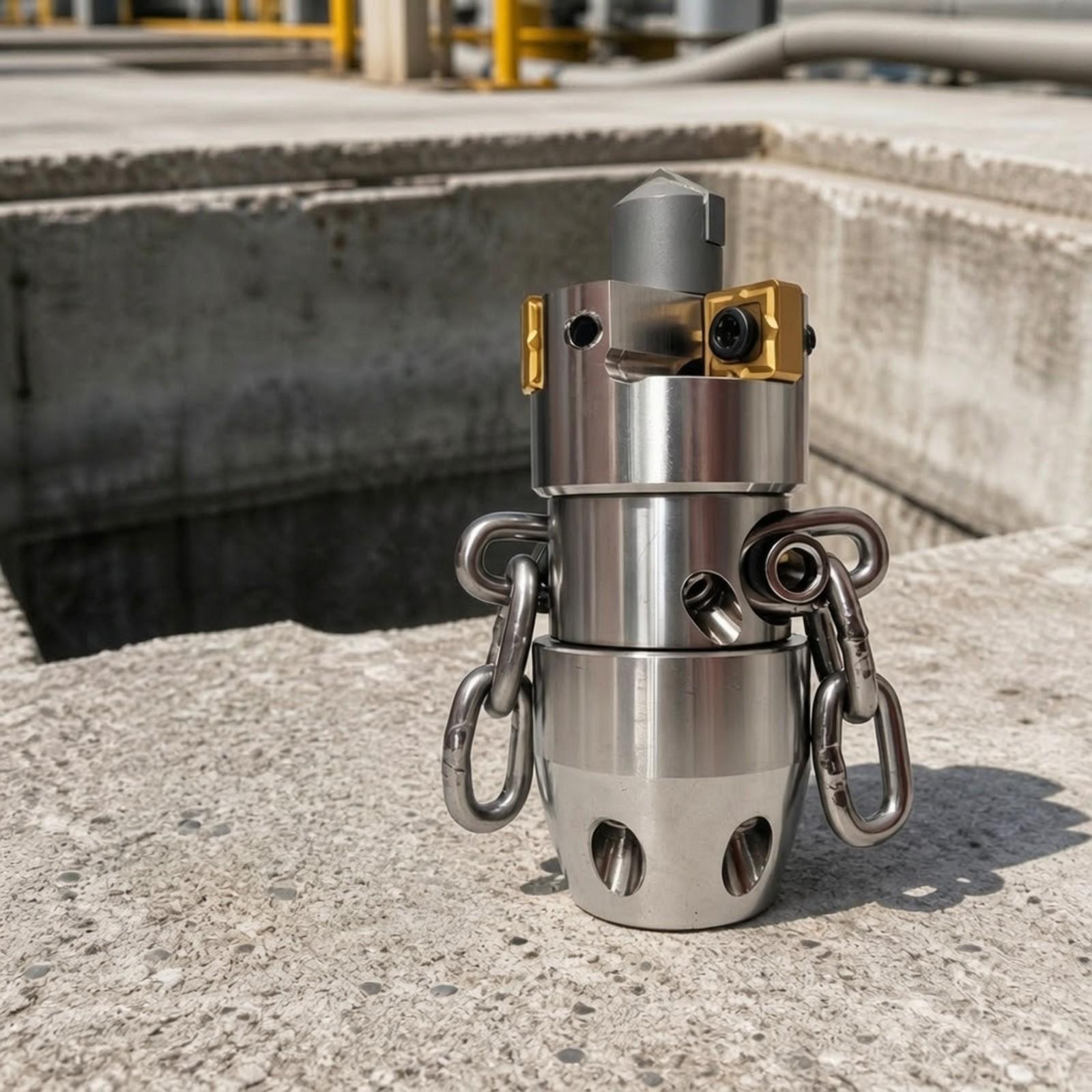 Rotating Drain Cleaning Nozzle - Steel Chain 评论和价格
