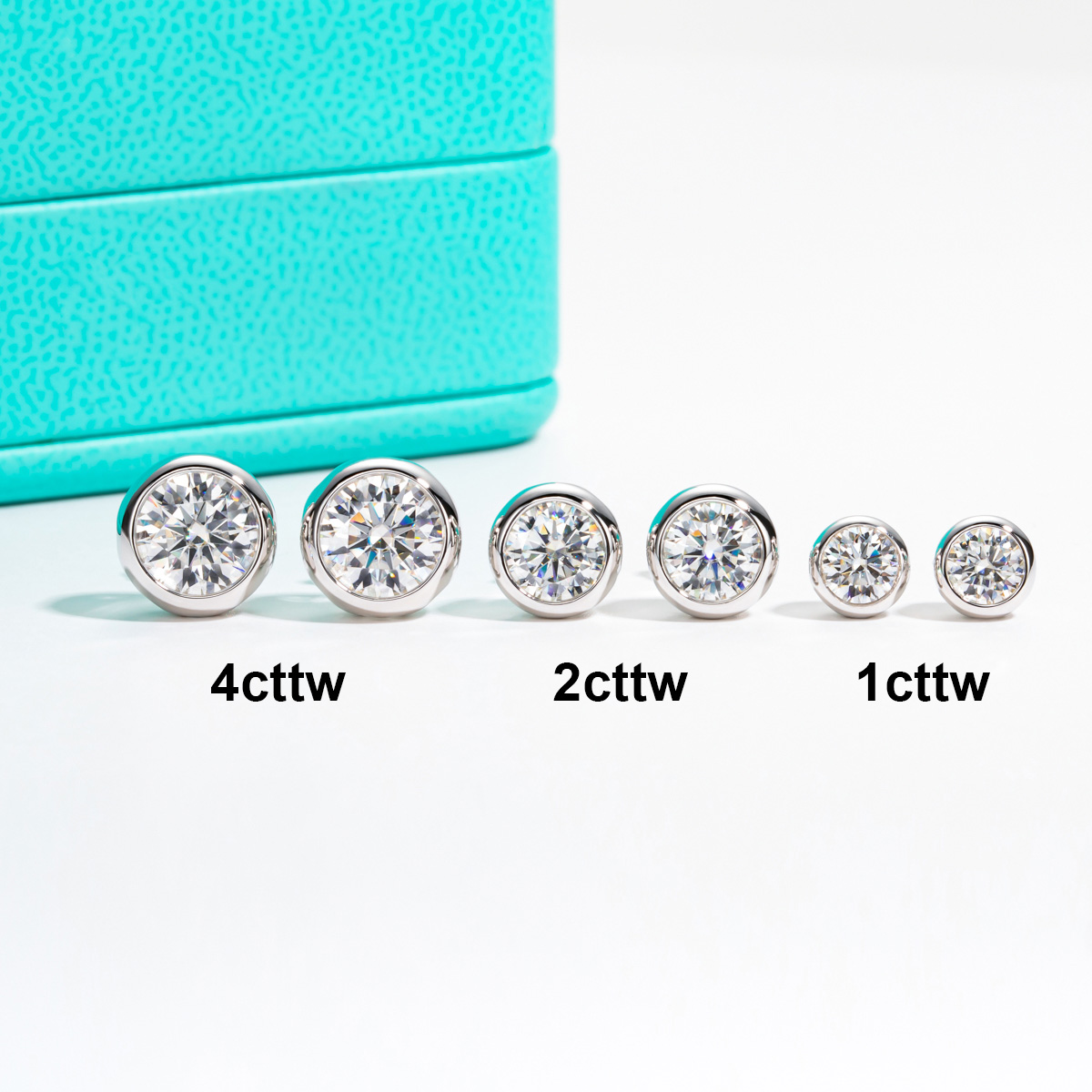AnuJewel D Color Moissanite Be - Ansi Chain 评论和价格
