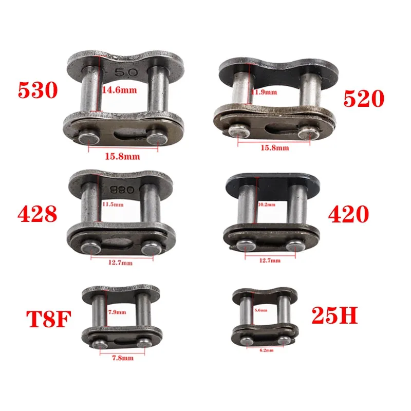 1pcs Motorcycle Chain Buckle R - 428 Chain 评论和价格