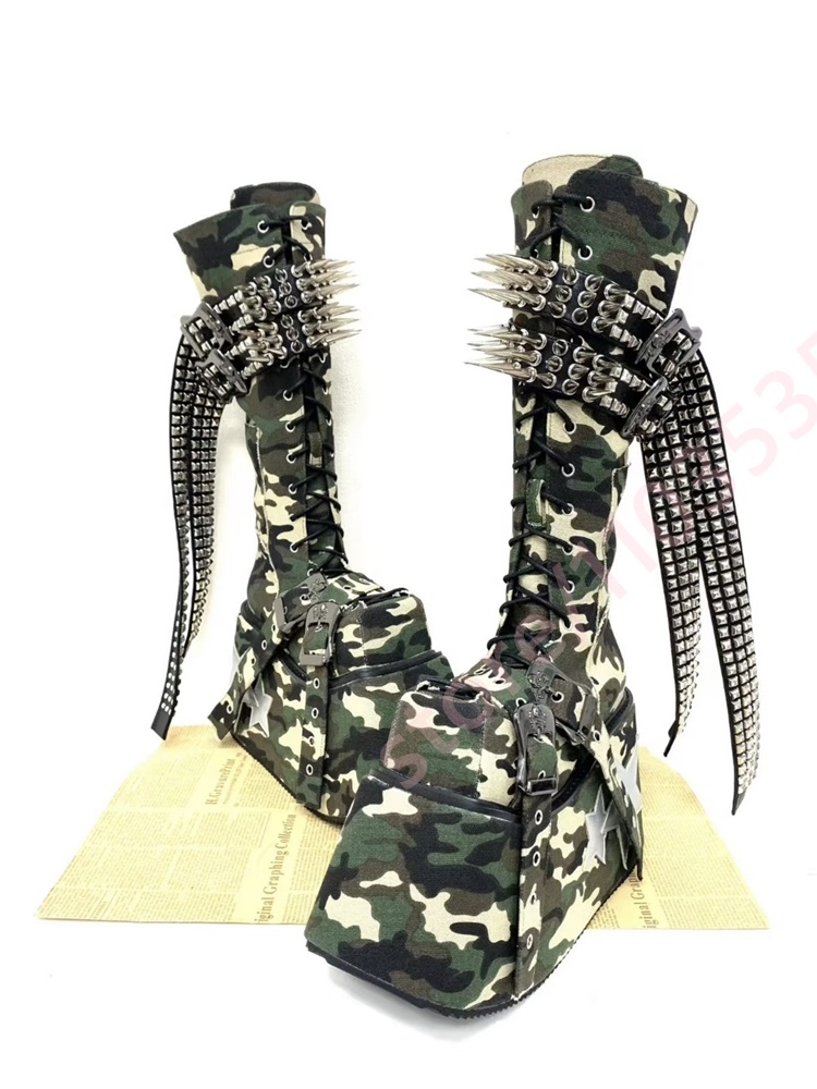 2026 Leopard Knee High Platfor - Motorcycle Chain 评论和价格