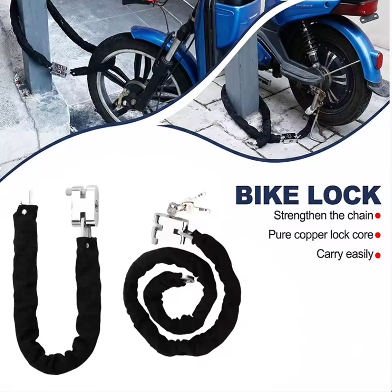 1.2M 2M 3M Motorcycle Bike Loc - Bicycle Chain 评论和价格