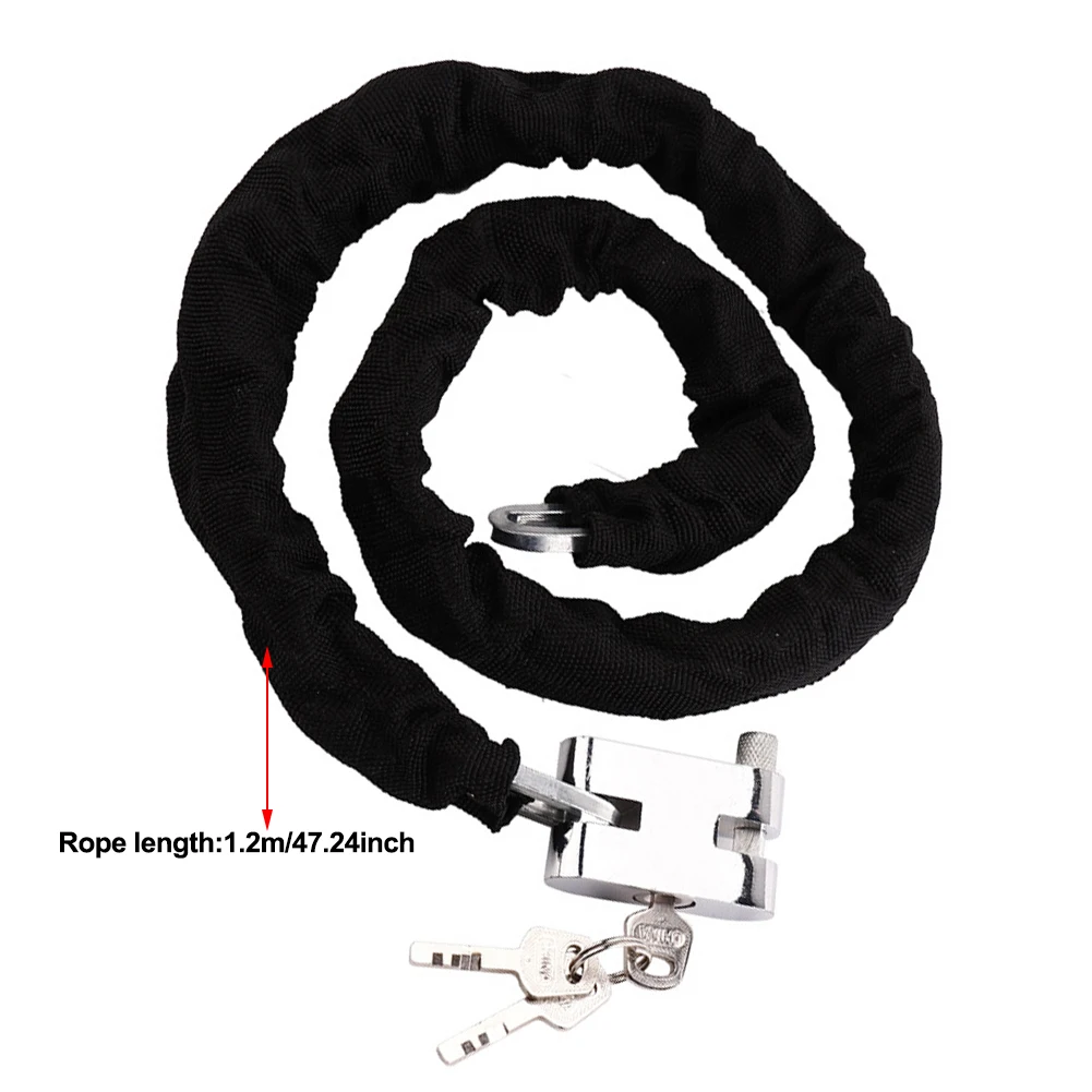 1.2M 2M 3M Motorcycle Bike Loc - Bicycle Chain 评论和价格